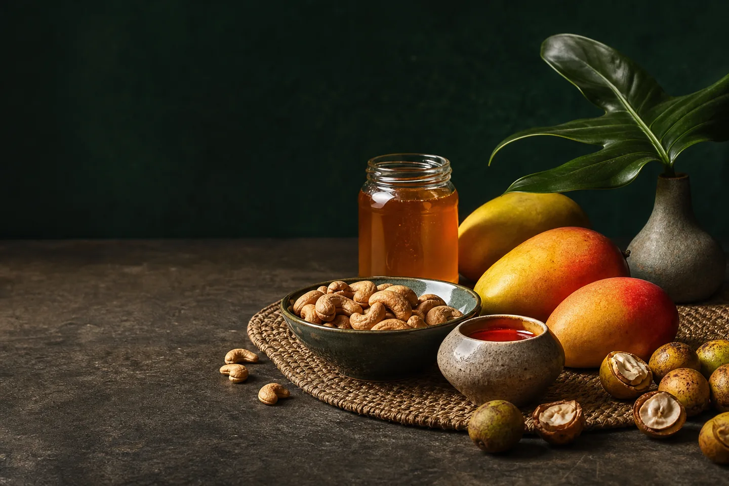 Collection de produits du Sud du Sénégal