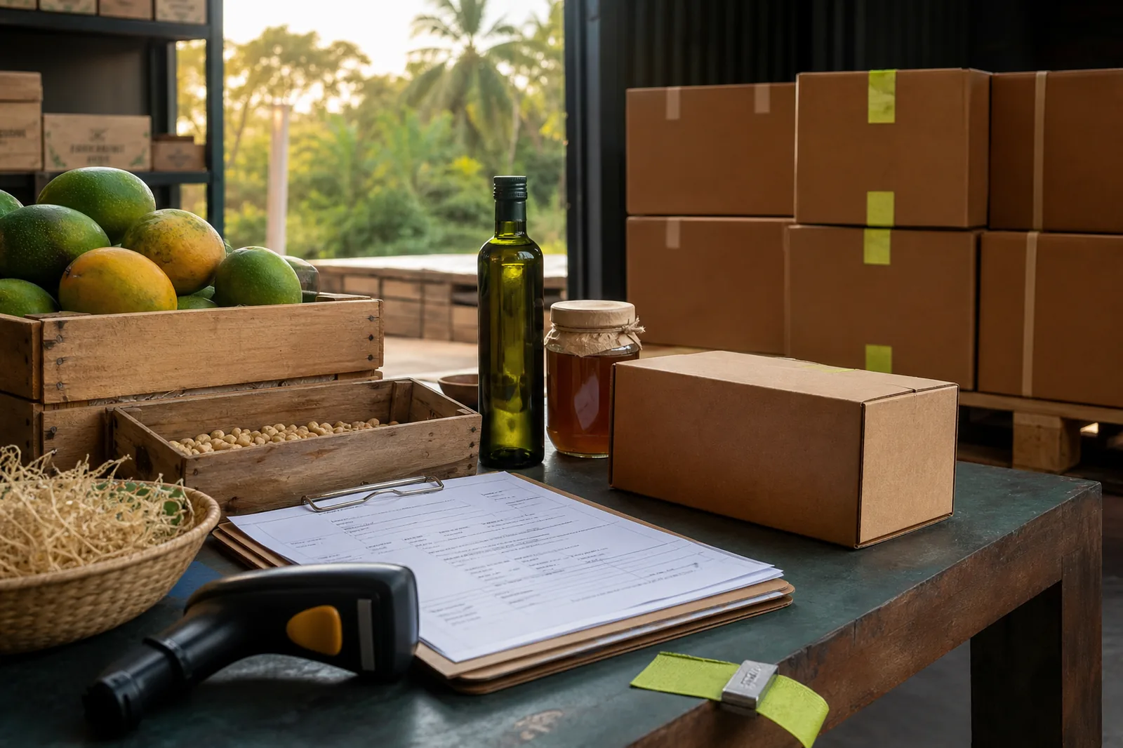 Préparation à l’export et au négoce